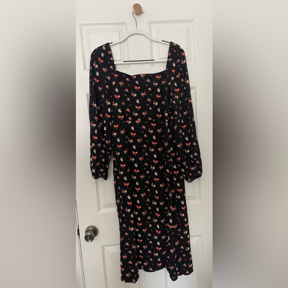 BRAND NEW: Boden Jersey Square Neck Midi Dress
